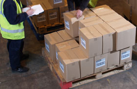 Correct pallet packing