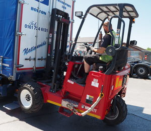 Moffett fork truck